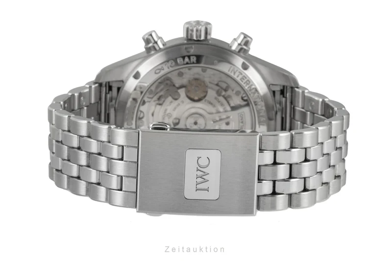 IWC Pilot chronograph steel automatic men's watch IW388103 LP: 8600EUR [2605066]
