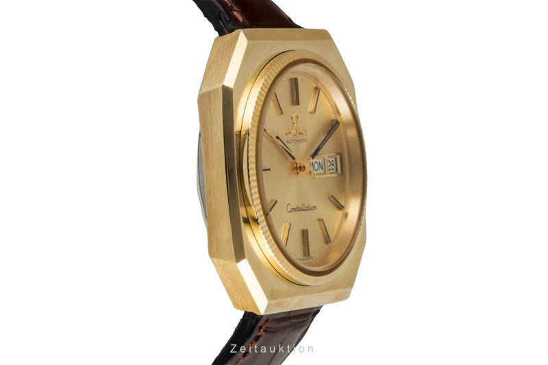 Omega Constellation steel / gold automatic men's watch 166.219 Vintage [2604890]