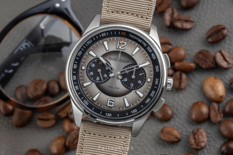 Jaeger LeCoultre Polaris chronograph steel automatic men's watch Q902843J 842.8.C0.S [2604926]