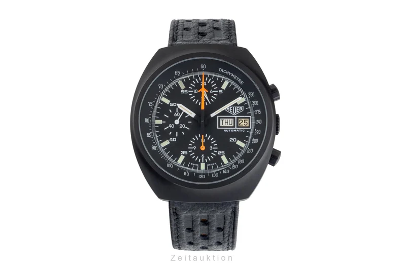 Heuer chronograph steel automatic men's watch 510.501 Vintage [2603946]