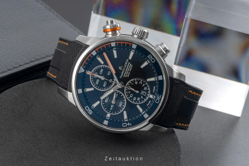 Maurice Lacroix Pontos chronograph steel automatic men's watch PT6008-SS001-332-1 [2604730]