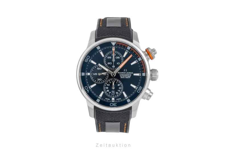 Maurice Lacroix Pontos chronograph steel automatic men's watch PT6008-SS001-332-1 [2604730]