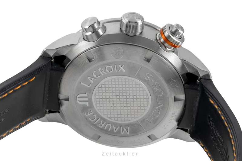 Maurice Lacroix Pontos chronograph steel automatic men's watch PT6008-SS001-332-1 [2604730]
