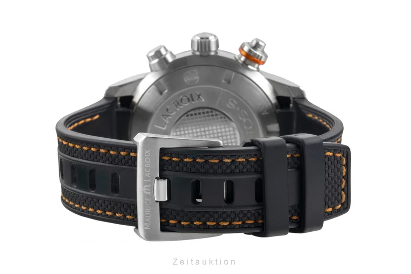Maurice Lacroix Pontos chronograph steel automatic men's watch PT6008-SS001-332-1 [2604730]