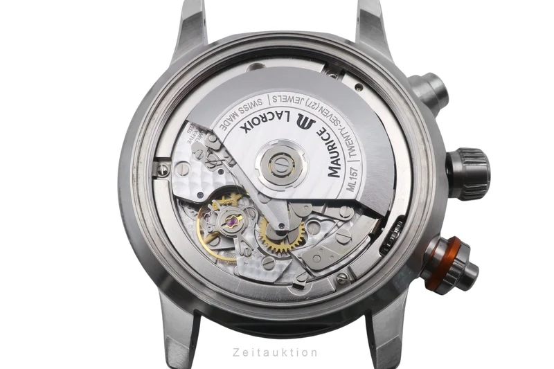 Maurice Lacroix Pontos chronograph steel automatic men's watch PT6008-SS001-332-1 [2604730]