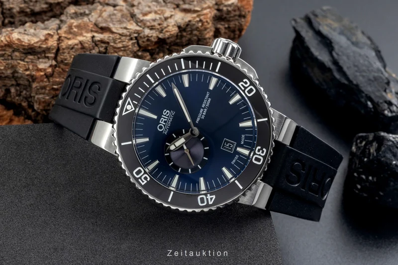 Oris Aquis Date steel automatic men's watch 01 743 7673 4135-07 8 26 01PEB LP: 2200EUR [2604605]