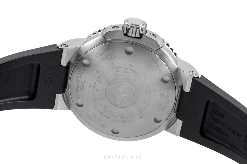 Oris Aquis Date steel automatic men's watch 01 743 7673 4135-07 8 26 01PEB LP: 2200EUR [2604605]