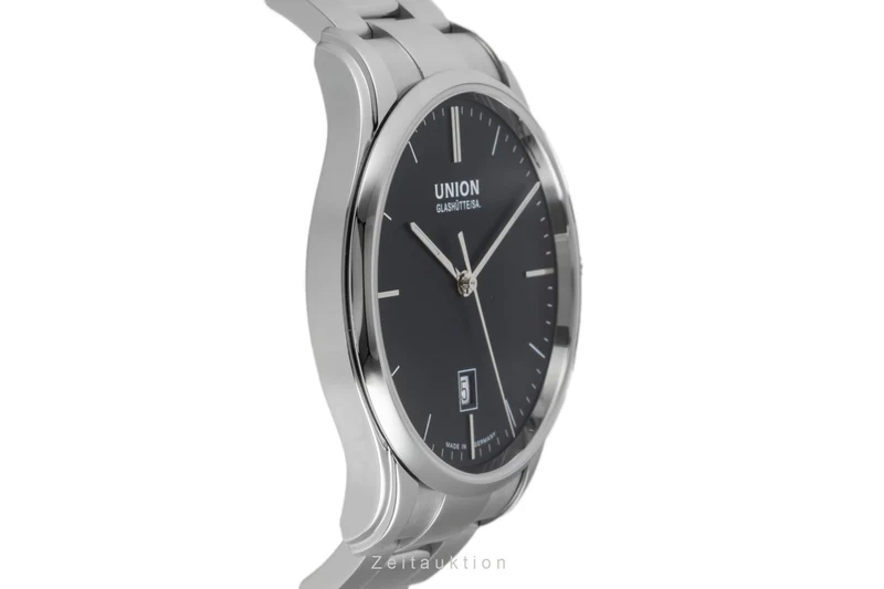Union Glashütte Viro steel automatic men's watch D011.407.11.051.00 LP: 1980EUR [2604294]