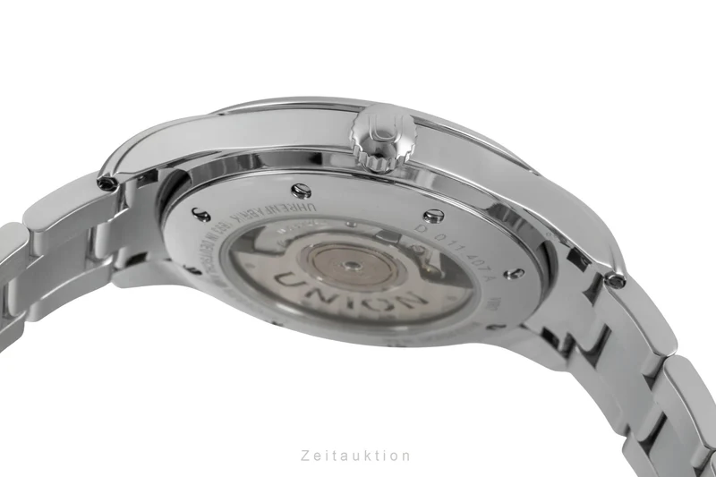 Union Glashütte Viro steel automatic men's watch D011.407.11.051.00 LP: 1980EUR [2604294]