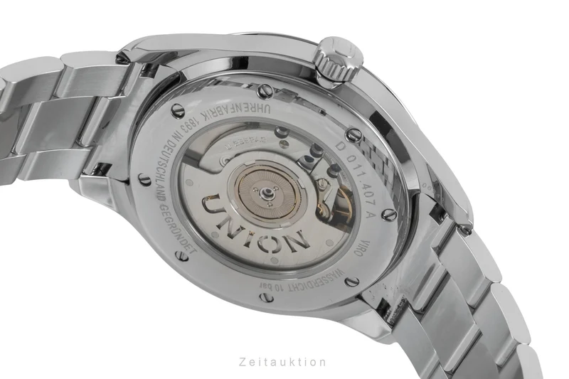 Union Glashütte Viro steel automatic men's watch D011.407.11.051.00 LP: 1980EUR [2604294]
