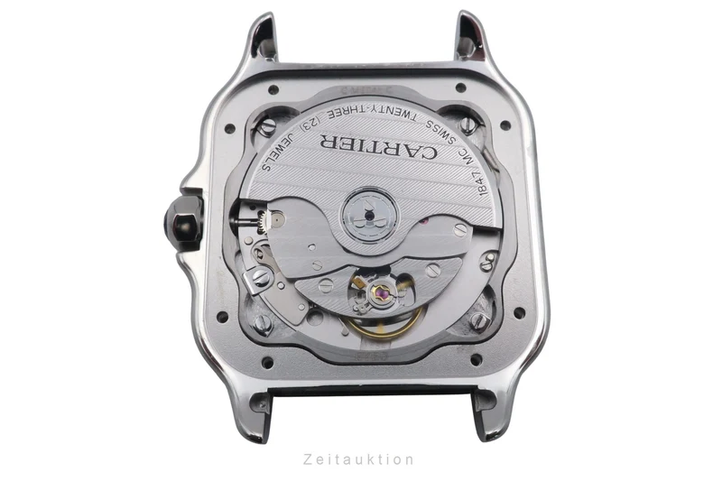 Cartier Santos steel automatic men's watch WSSA0029 LP: 8250EUR [2604948]
