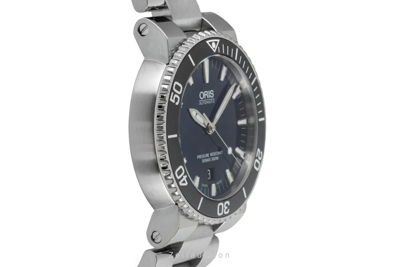 Oris Aquis Date steel automatic men's watch 01 733 7653 4135-07 8 26 01PEB LP: 1800EUR [2604627]