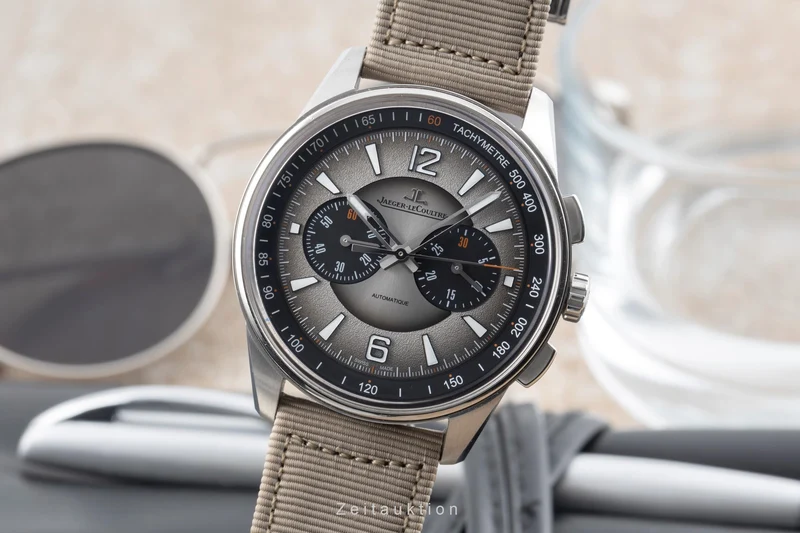 Jaeger LeCoultre Polaris chronograph steel automatic men's watch Q902843J 842.8.C0.S [2604997]