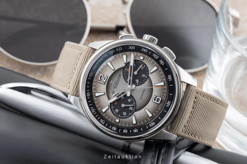 Jaeger LeCoultre Polaris chronograph steel automatic men's watch Q902843J 842.8.C0.S [2604997]
