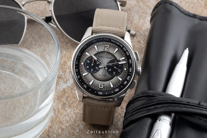 Jaeger LeCoultre Polaris chronograph steel automatic men's watch Q902843J 842.8.C0.S [2604997]