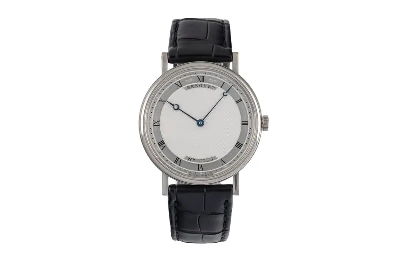 Breguet Classique 18 ct white gold automatic men's watch 5157 [2604914]