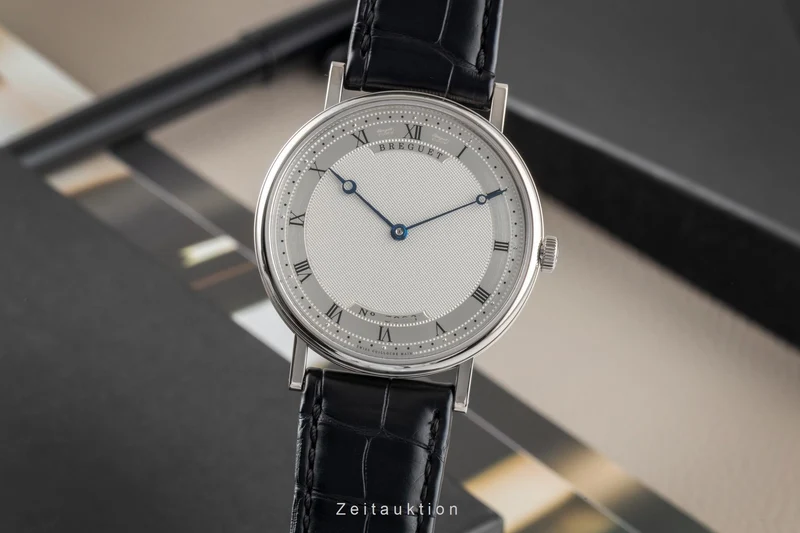 Breguet Classique 18 ct white gold automatic men's watch 5157 [2604914]