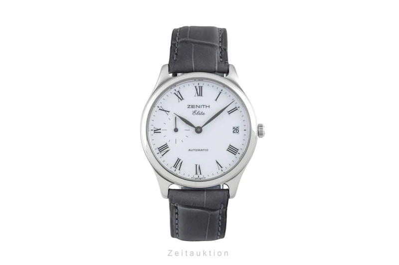 Zenith Elite steel automatic men's watch 01 0040 680 [2604815]