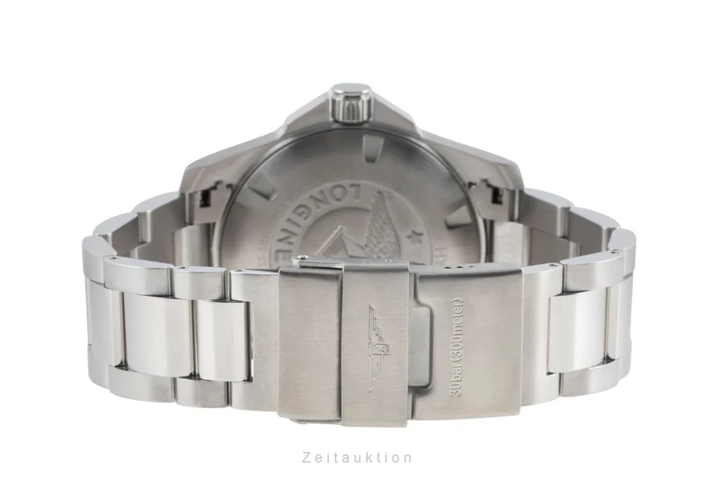 Longines Hydro Conquest steel automatic men's watch L3.781.4.05.6 LP: 1950EUR [2604755]