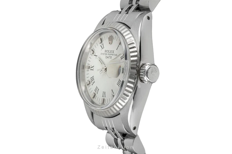 Rolex Lady Date steel / white gold automatic women's watch 6917 Vintage [2604222]