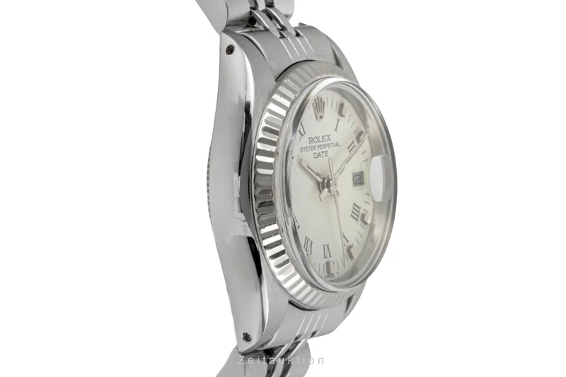 Rolex Lady Date steel / white gold automatic women's watch 6917 Vintage [2604222]