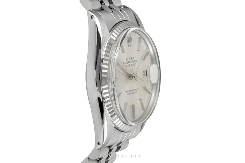 Rolex Datejust steel / white gold automatic men's watch 16014 Vintage [2604821]