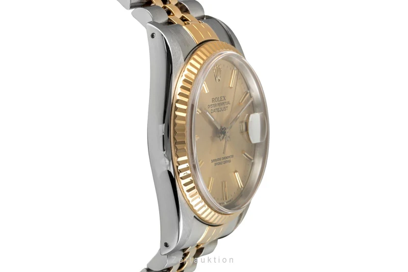 Rolex Datejust steel / gold automatic men's watch 16233 LP: 15350EUR [2605075]