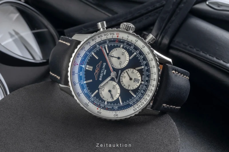 Breitling Navitimer 01 steel automatic men's watch AB0138 LP: 9500EUR [2604898]