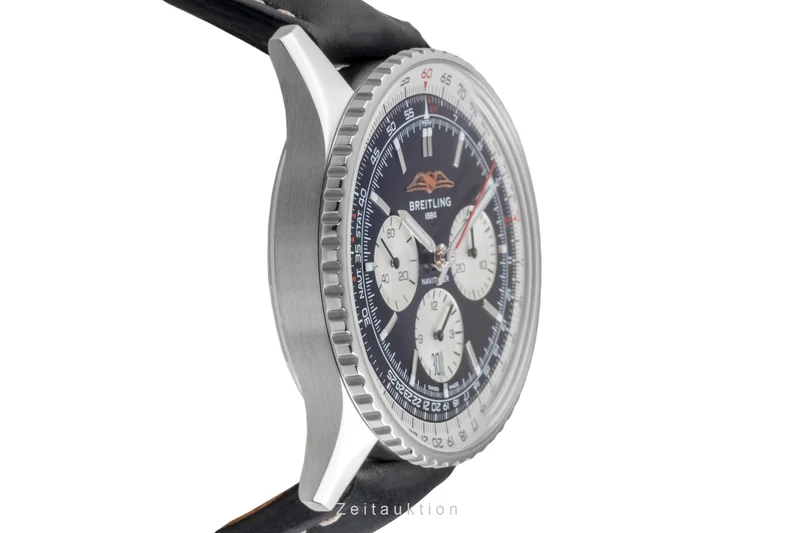 Breitling Navitimer 01 steel automatic men's watch AB0138 LP: 9500EUR [2604898]