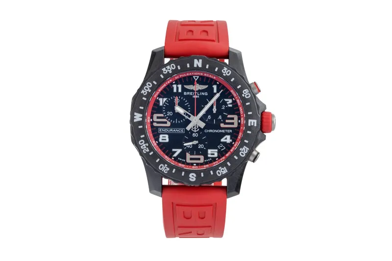 Breitling Endurance Pro chronograph breitlight quartz men's watch X82310D91B1S1 LP: 3650EUR [2605003]