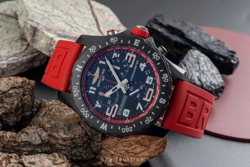 Breitling Endurance Pro chronograph breitlight quartz men's watch X82310D91B1S1 LP: 3650EUR [2605003]