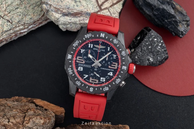 Breitling Endurance Pro chronograph breitlight quartz men's watch X82310D91B1S1 LP: 3650EUR [2605003]
