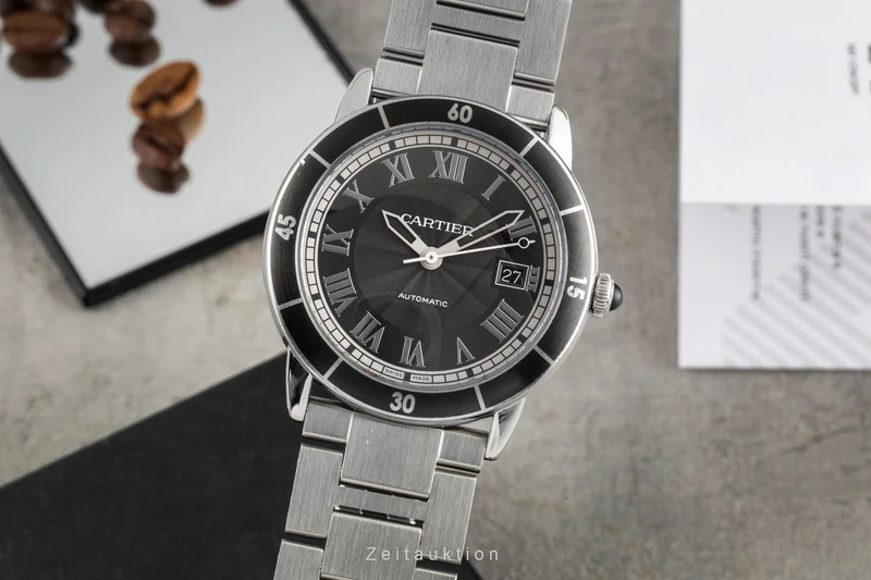 Cartier Croisiere steel automatic men's watch WSRN0011 [2604495]