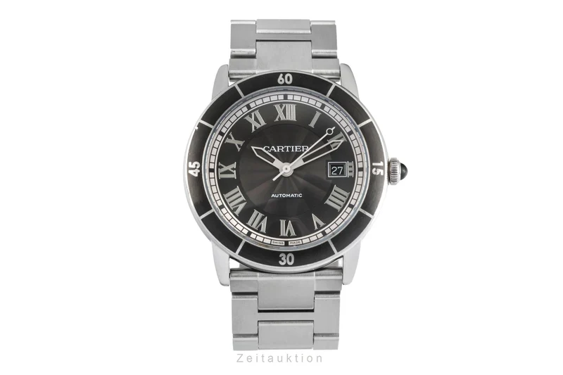 Cartier Croisiere steel automatic men's watch WSRN0011 [2604495]