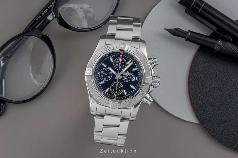 Breitling Avenger II chronograph steel automatic men's watch A1338111/BC32 [2604877]