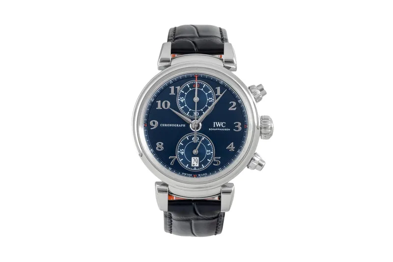 IWC Da Vinci chronograph steel automatic men's watch IW393402 Limited [2604952]