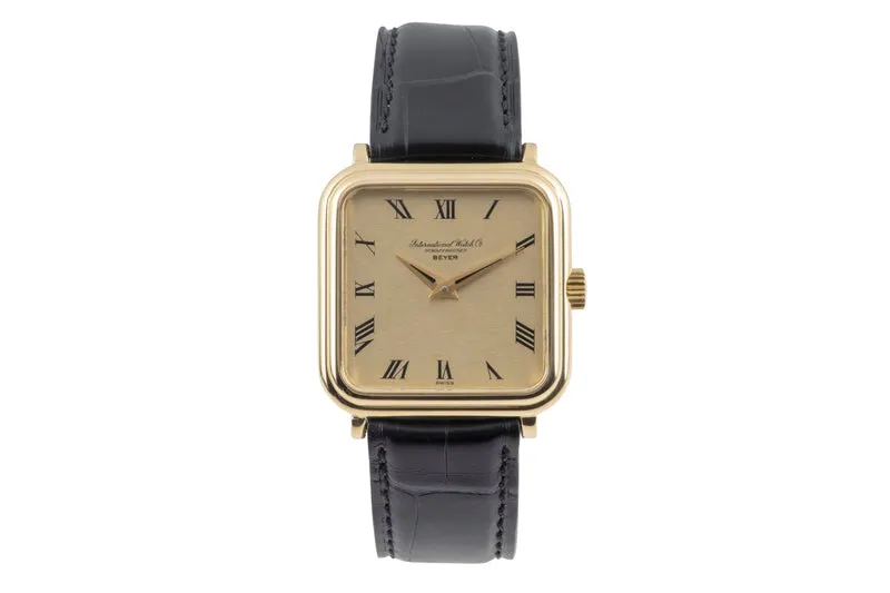 IWC Da Vinci 18 ct gold manual winding men's watch R2576 Vintage [2604720]