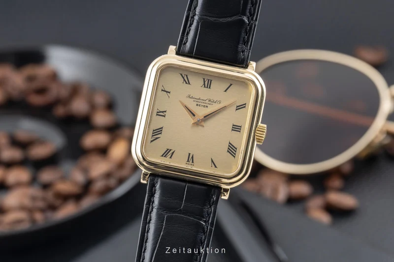 IWC Da Vinci 18 ct gold manual winding men's watch R2576 Vintage [2604720]