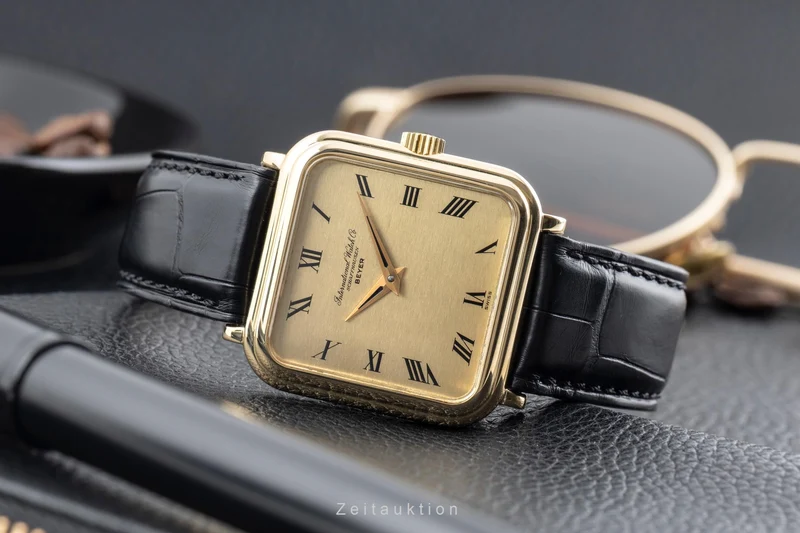 IWC Da Vinci 18 ct gold manual winding men's watch R2576 Vintage [2604720]