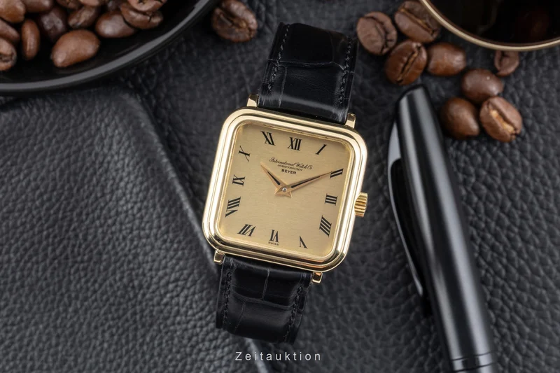 IWC Da Vinci 18 ct gold manual winding men's watch R2576 Vintage [2604720]