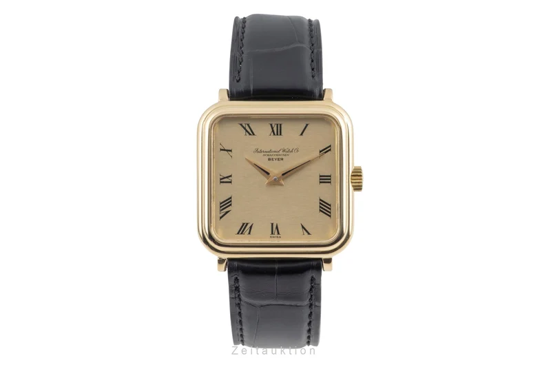IWC Da Vinci 18 ct gold manual winding men's watch R2576 Vintage [2604720]