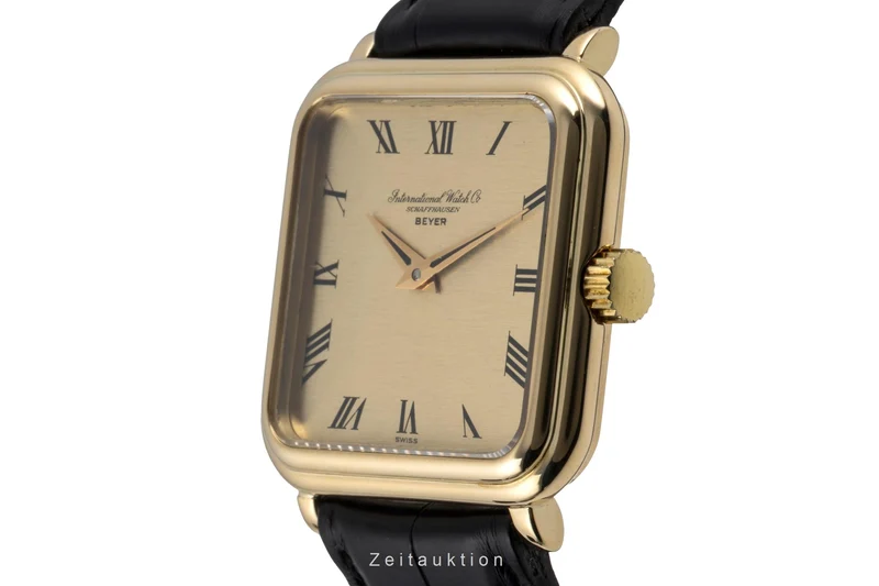 IWC Da Vinci 18 ct gold manual winding men's watch R2576 Vintage [2604720]