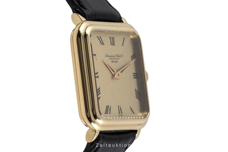 IWC Da Vinci 18 ct gold manual winding men's watch R2576 Vintage [2604720]