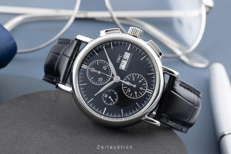IWC Portofino chronograph steel automatic men's watch IW378303 [2604949]
