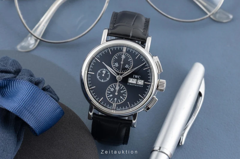 IWC Portofino chronograph steel automatic men's watch IW378303 [2604949]