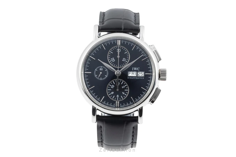 IWC Portofino chronograph steel automatic men's watch IW378303 [2604949]