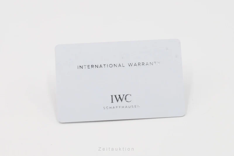 IWC Portugieser chronograph steel automatic men's watch IW371447 LP: 9100EUR [2604985]