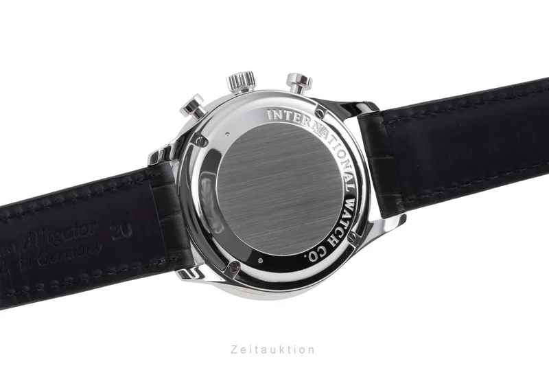 IWC Portugieser chronograph steel automatic men's watch IW371447 LP: 9100EUR [2604985]