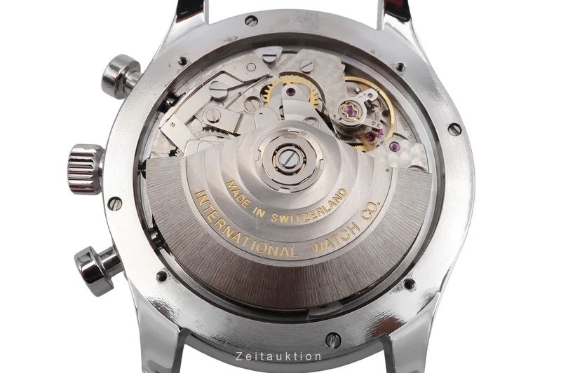 IWC Portugieser chronograph steel automatic men's watch IW371447 LP: 9100EUR [2604985]