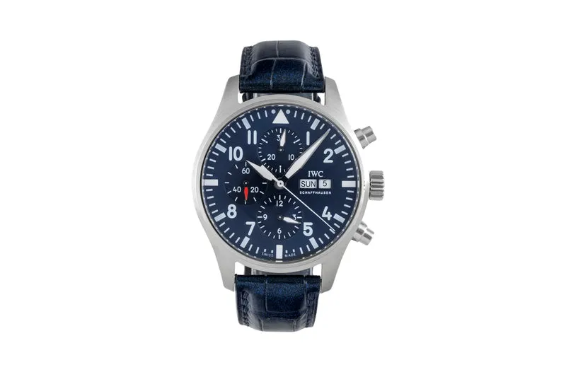 IWC Fliegerchronograph chronograph steel automatic men's watch IW377714 [2604776]